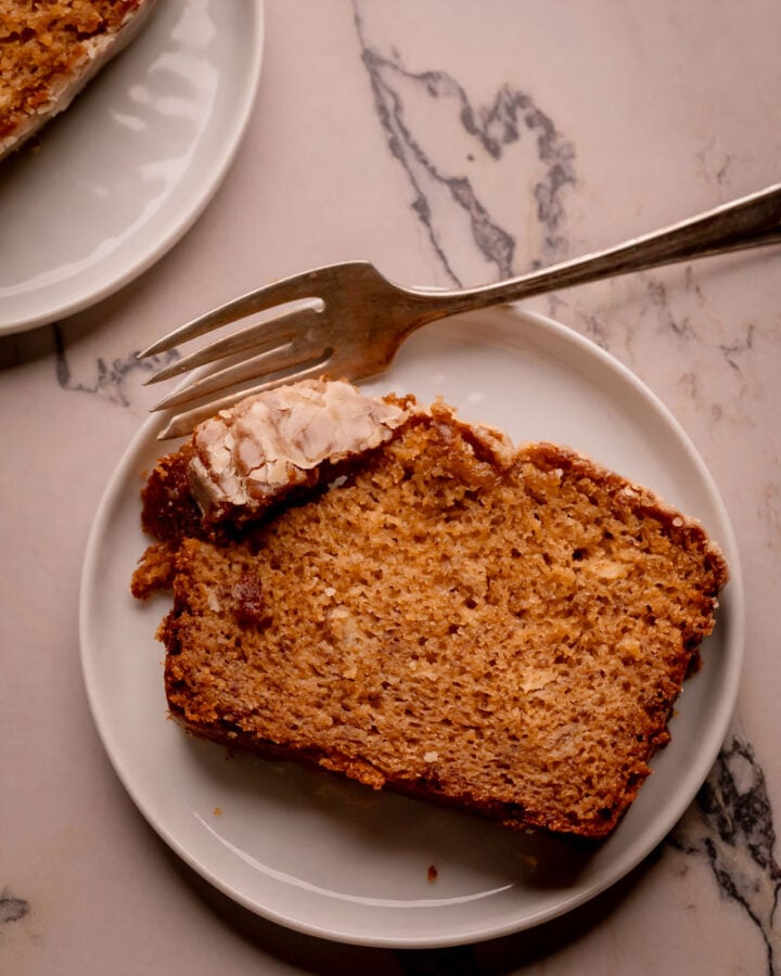 Miso Maple Banana Bread.