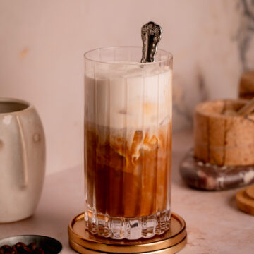 Iced Honey Shaken Espresso.