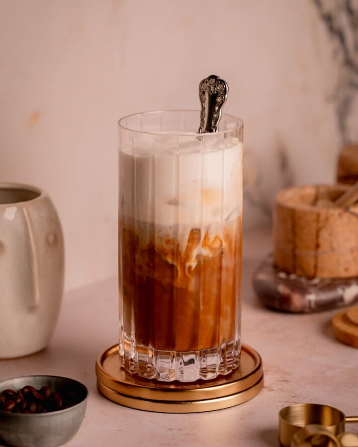 Iced Honey Shaken Espresso.