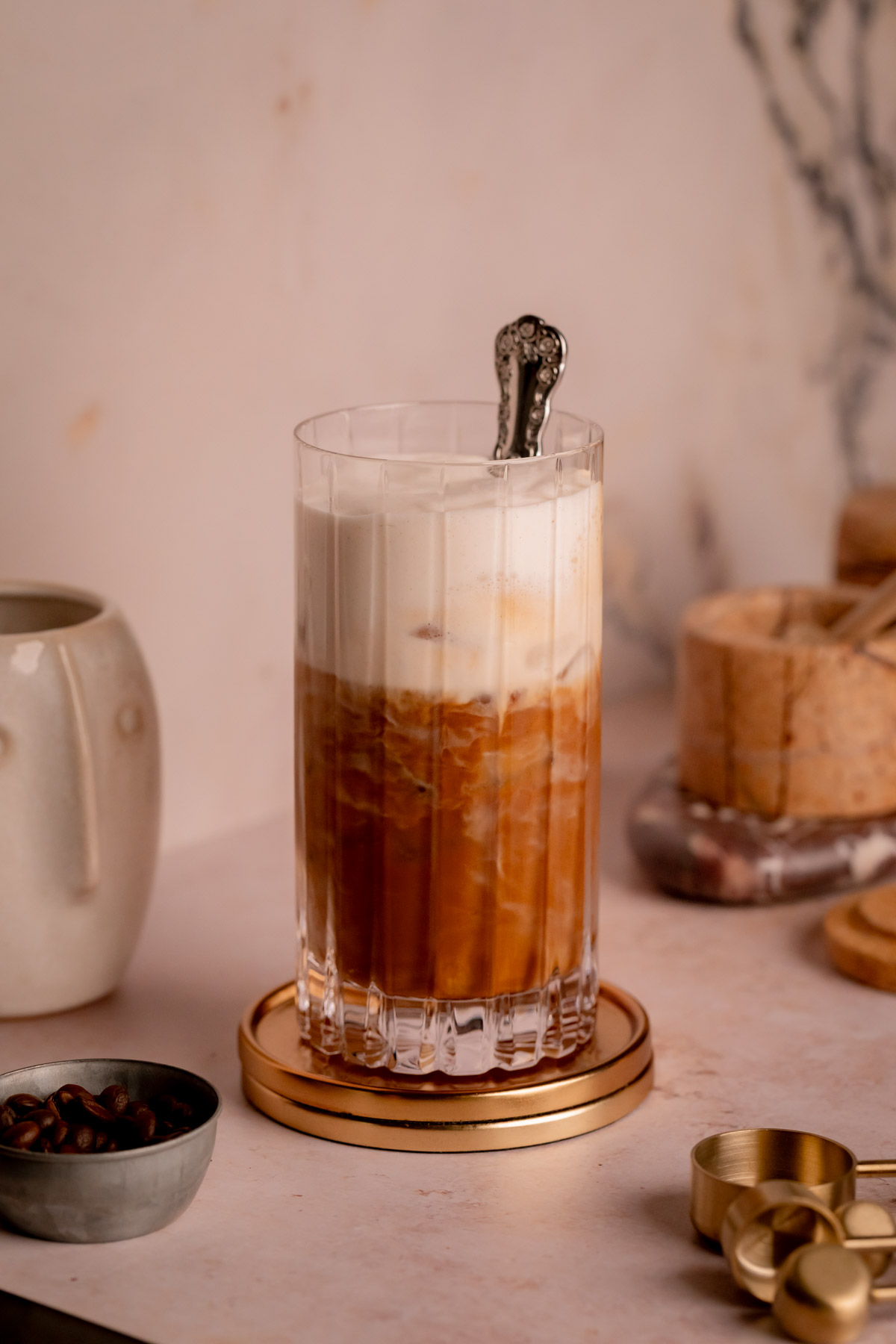 Iced Honey Shaken Espresso.