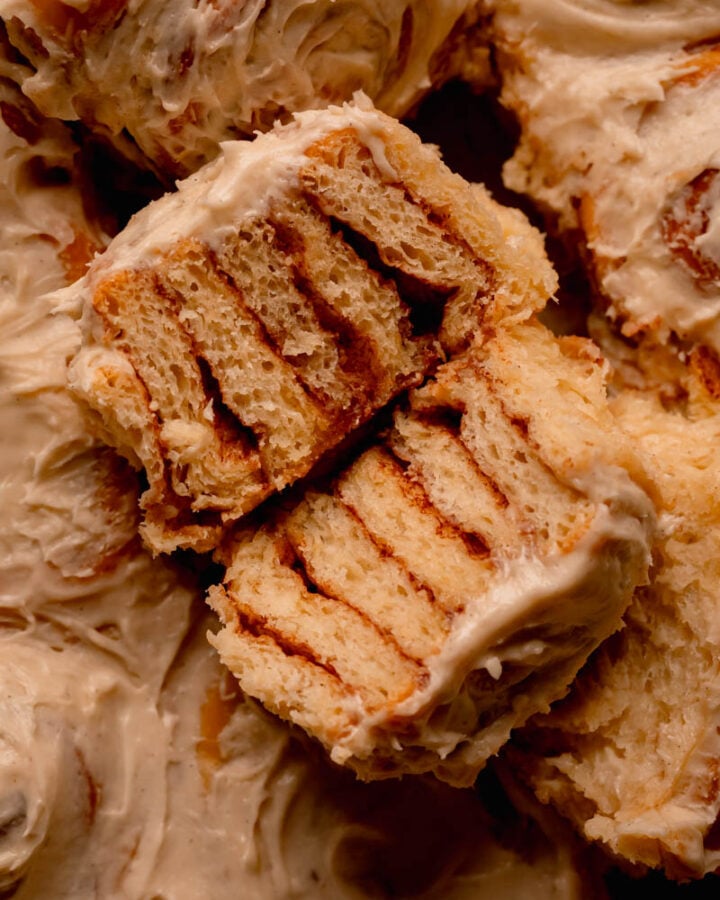 Milk Bread Cinnamon Rolls.